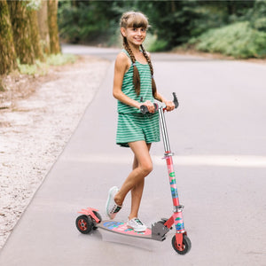 Chanak Kick Scooter for kids Glider Toddler Scooter (Red) Aditi Toys Pvt. Ltd.