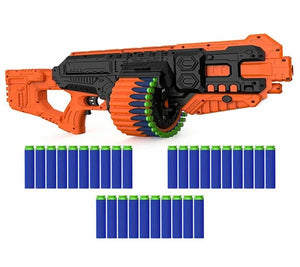 Aditi Toys Street Viper Motorized Dart Gun - 30 Soft Foam Darts, 60ft Range, Rechargeable, High-Capacity Magazine - Ideal Toy Blaster for Kids (Ages 5+) Aditi Toys Pvt. Ltd.