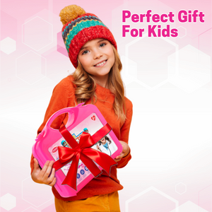 Chanak Doctor Playset for Kids, Pretend Play Doctor Set with Foldable Suitcase for Kids, Doctor Kit Toyset for Kids Above 3 Years, BIS Approved. (Pink) chanak