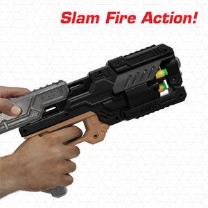 Chanak Six-Dart Rapid Fire Blaster Toy Gun Black Aditi Toys Pvt. Ltd.