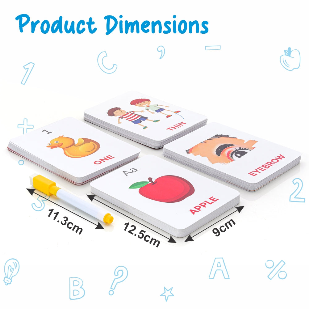 Chanak Wipe & Clean Toy for Kids, Educational Activity Flashcards Aditi Toys Pvt. Ltd.