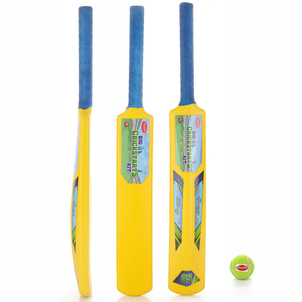 Chanak Big Cricket Kit for Boys & Girls (Bat+Ball) Aditi Toys Pvt. Ltd.