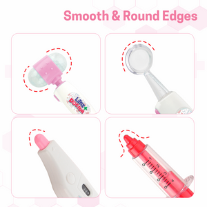 Chanak's Doctor Suitcase Wheel with LED Light (Pink Instruments ) Aditi Toys Pvt. Ltd.