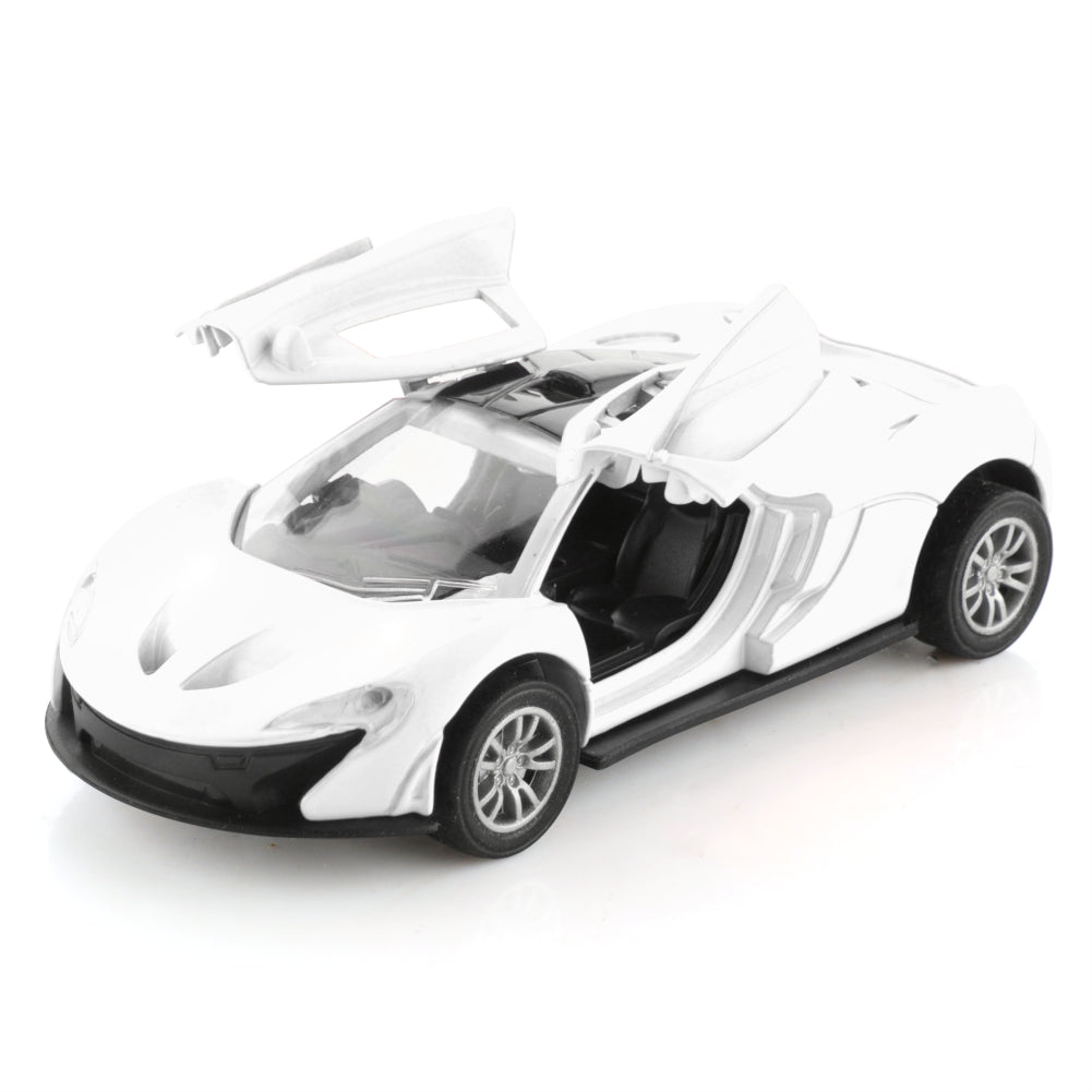 Chanak Premium Metal Die-Cast Sports Racing Car Toy (White) Aditi Toys Pvt. Ltd.