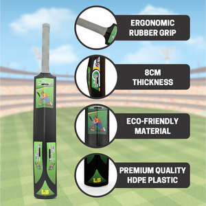 Chanak Big Cricket Turf Bat for Boys & Girls, 34.5 inch 1 Cricket Bat for Indoor & Outdoor Activity, Cricket Bat for Kids & Adults Above 15 Year(Big Turf Bat) chanak