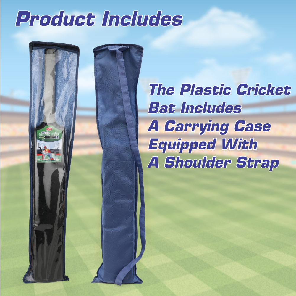 Chanak Big Cricket Turf Bat for Boys & Girls, 34.5 inch 1 Cricket Bat for Indoor & Outdoor Activity, Cricket Bat for Kids & Adults Above 15 Year(Big Turf Bat) chanak