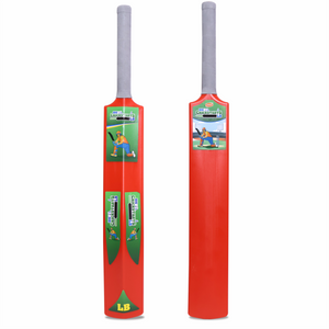 Chanak Big Cricket Turf Bat for Boys & Girls, 34.5 inch 1 Cricket Bat for Indoor & Outdoor Activity, Cricket Bat for Kids & Adults Above 15 Year(Big Turf Bat) Red chanak