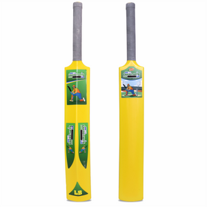 Chanak Big Cricket Turf Bat for Boys & Girls, 34.5 inch 1 Cricket Bat for Indoor & Outdoor Activity, Cricket Bat for Kids & Adults Above 15 Year(Big Turf Bat) Yellow chanak