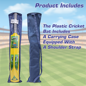 Chanak Big Cricket Turf Bat for Boys & Girls, 34.5 inch 1 Cricket Bat for Indoor & Outdoor Activity, Cricket Bat for Kids & Adults Above 15 Year(Big Turf Bat) Yellow chanak