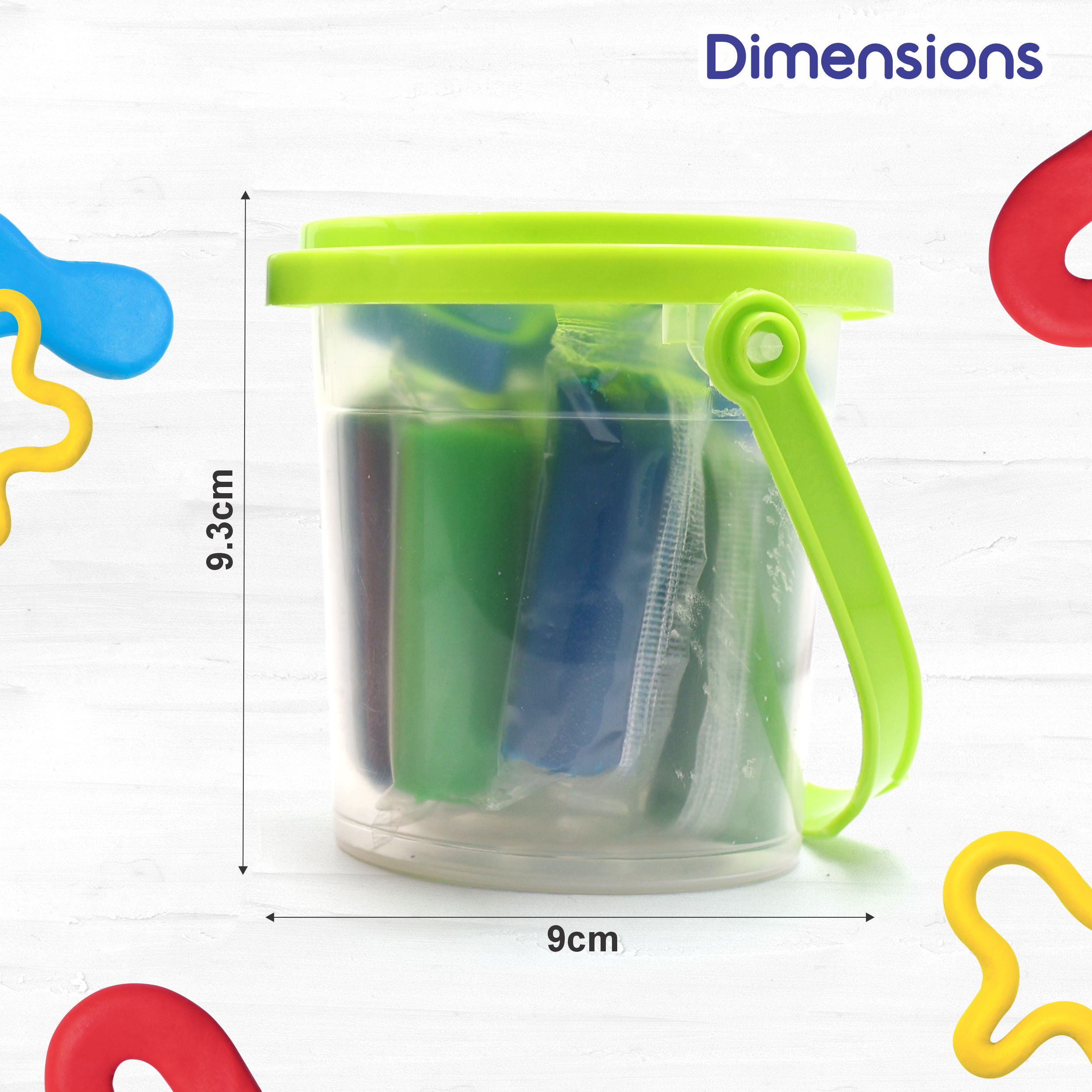 Creative Dough Bucket Pack of 2 chanak