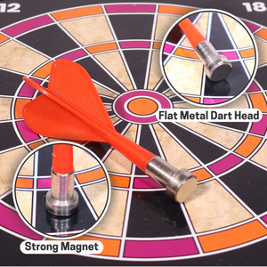 Big Chanak Magnetic Dart Board – 15.5” for family fun