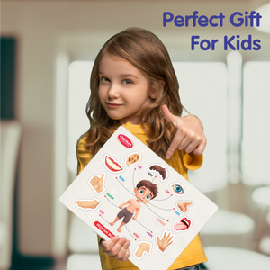 Wooden Human Body Parts Puzzle chanak