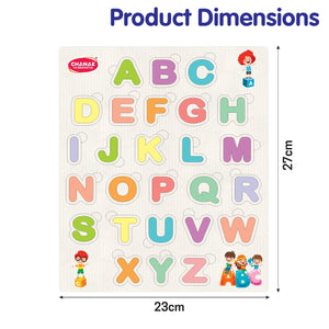 Chanak 4-in-1 Wooden Educational Puzzle Combo – Human Body, Alphabet, Vegetables & India Map – Montessori Learning Set for Toddlers & Preschoolers Age 2+ Aditi Toys Pvt. Ltd.