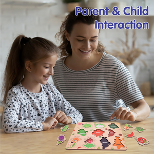 Chanak 4-in-1 Wooden Educational Puzzle Combo – Human Body, Alphabet, Vegetables & India Map – Montessori Learning Set for Toddlers & Preschoolers Age 2+ Aditi Toys Pvt. Ltd.