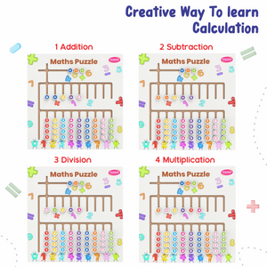 Wooden Maths Puzzle Set chanak