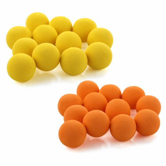 Chanak 24 Pcs Soft Foam Ball For Pneumatic Space Explorer Gun & Regular Fun Sports & Outdoor Play For Kids Age Above 3+ Years