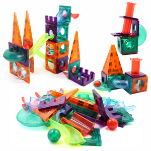 Chanak 48 PCS Magnetic Tiles Set – Premium STEM Building Toy for Kids chanak