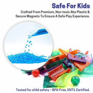 Chanak 48 PCS Magnetic Tiles Set – Premium STEM Building Toy for Kids chanak