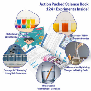 Chanak Little Scientist Chemistry Lab Kit – 124+ Experiments, Real Chemicals, Lab Tools & Activity Guide | STEM Toy for Kids Age 8+ Aditi Toys Pvt. Ltd.