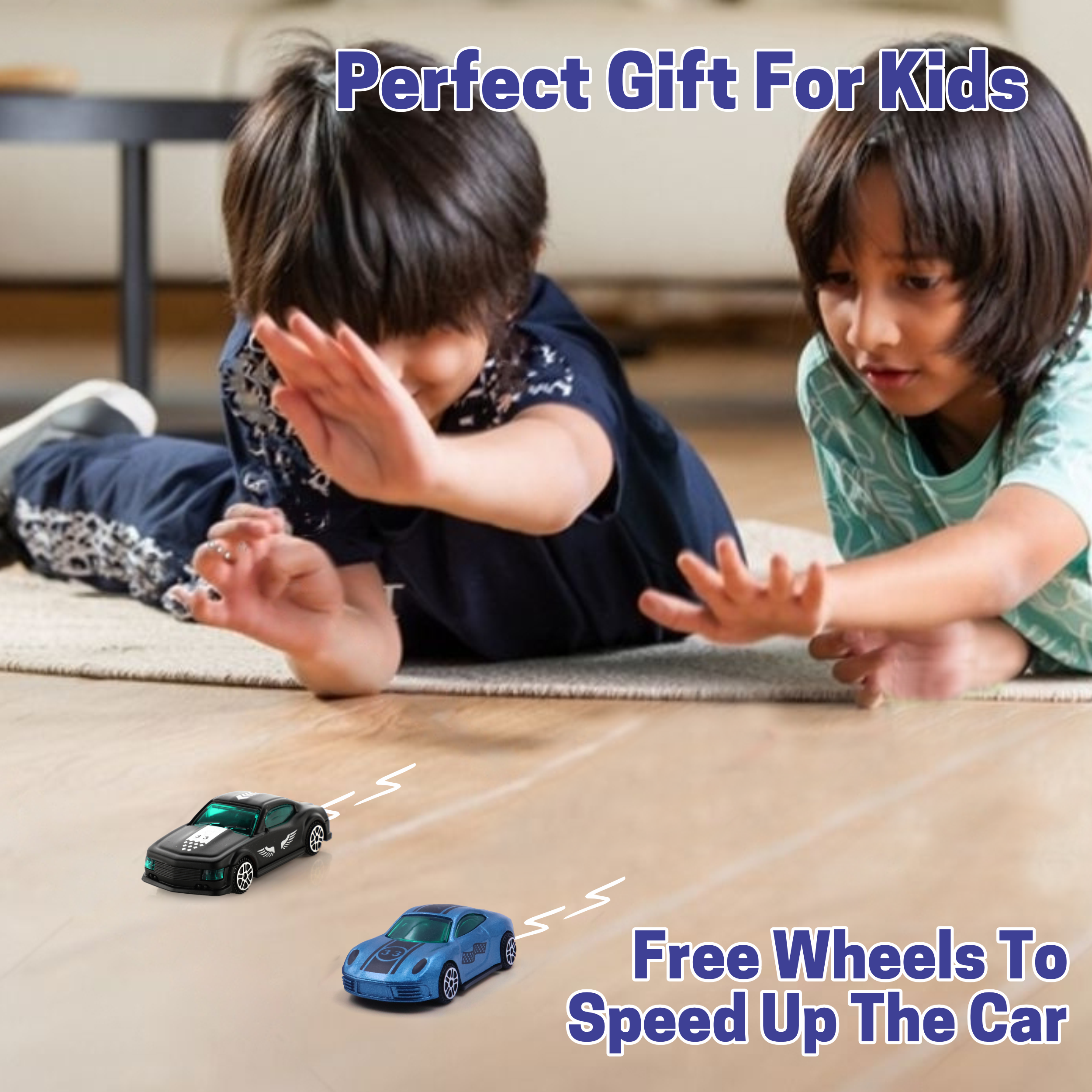 Chanak Die-Cast Racing Car Set – Set of 2 Metal Free-Wheel Toy Cars for Kids 3+ | Multicolor | BIS Approved Aditi Toys Pvt. Ltd.