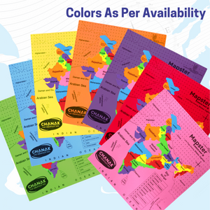 Chanak India Map Puzzle for Kids – 24-Piece Foam Map with Flags, Capitals & Union Territory Stickers – Fun & Educational Geography Toy (Ages 5–12) Aditi Toys Pvt. Ltd.