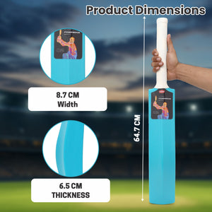 Poweredge Small Cricket Turf Bat (Blue) chanak