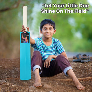 Pro Poweredge Big Cricket Turf Bat (Blue) chanak
