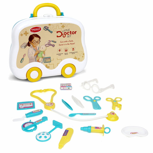 Little Doctor Set Premium (Blue_White) chanak