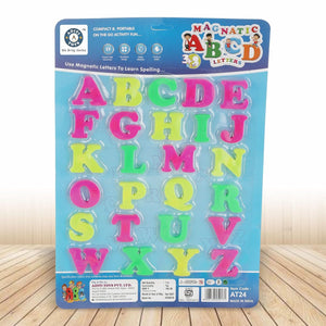 Chanak Colourful Magnetic ABCD Alphabet Card For Learning Aditi Toys Pvt. Ltd.