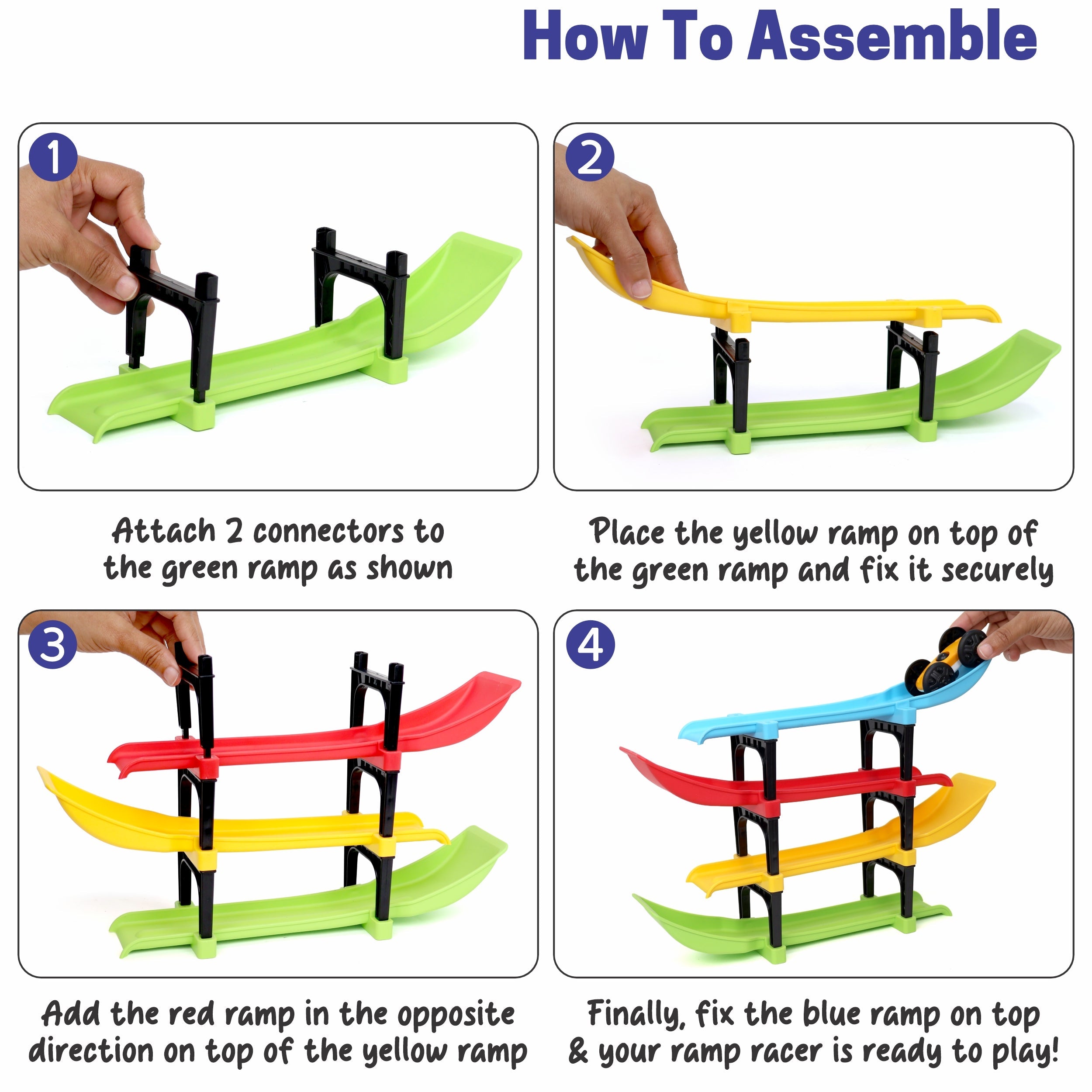 Plastic Ramp Race Track Car chanak