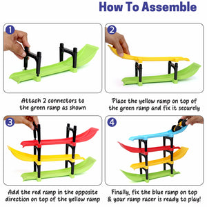 Plastic Ramp Race Track Car chanak