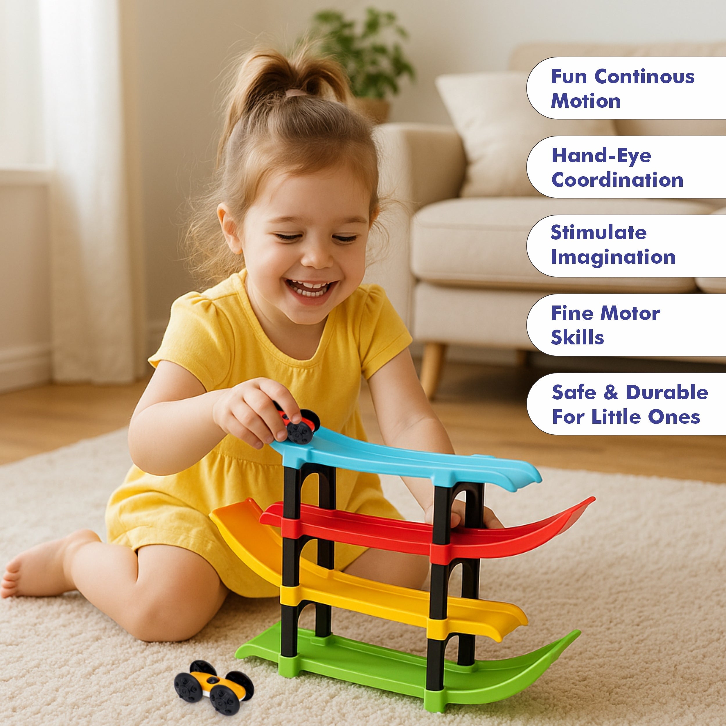 Plastic Ramp Race Track Car chanak