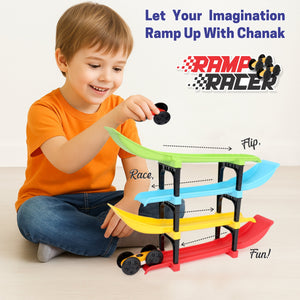 Plastic Ramp Race Track Car chanak