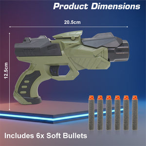 Chanak Nitro Ranger Gun, Pullback Shot Gun With Soft Bullet, Pretend Play Gun For 3+ Kids Aditi Toys Pvt. Ltd.