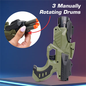 Chanak Nitro Ranger Gun, Pullback Shot Gun With Soft Bullet, Pretend Play Gun For 3+ Kids Aditi Toys Pvt. Ltd.