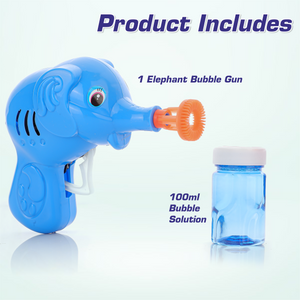 Chanak's Elephant Bubble Blower Toy (Blue) 🐘 Aditi Toys Pvt. Ltd.