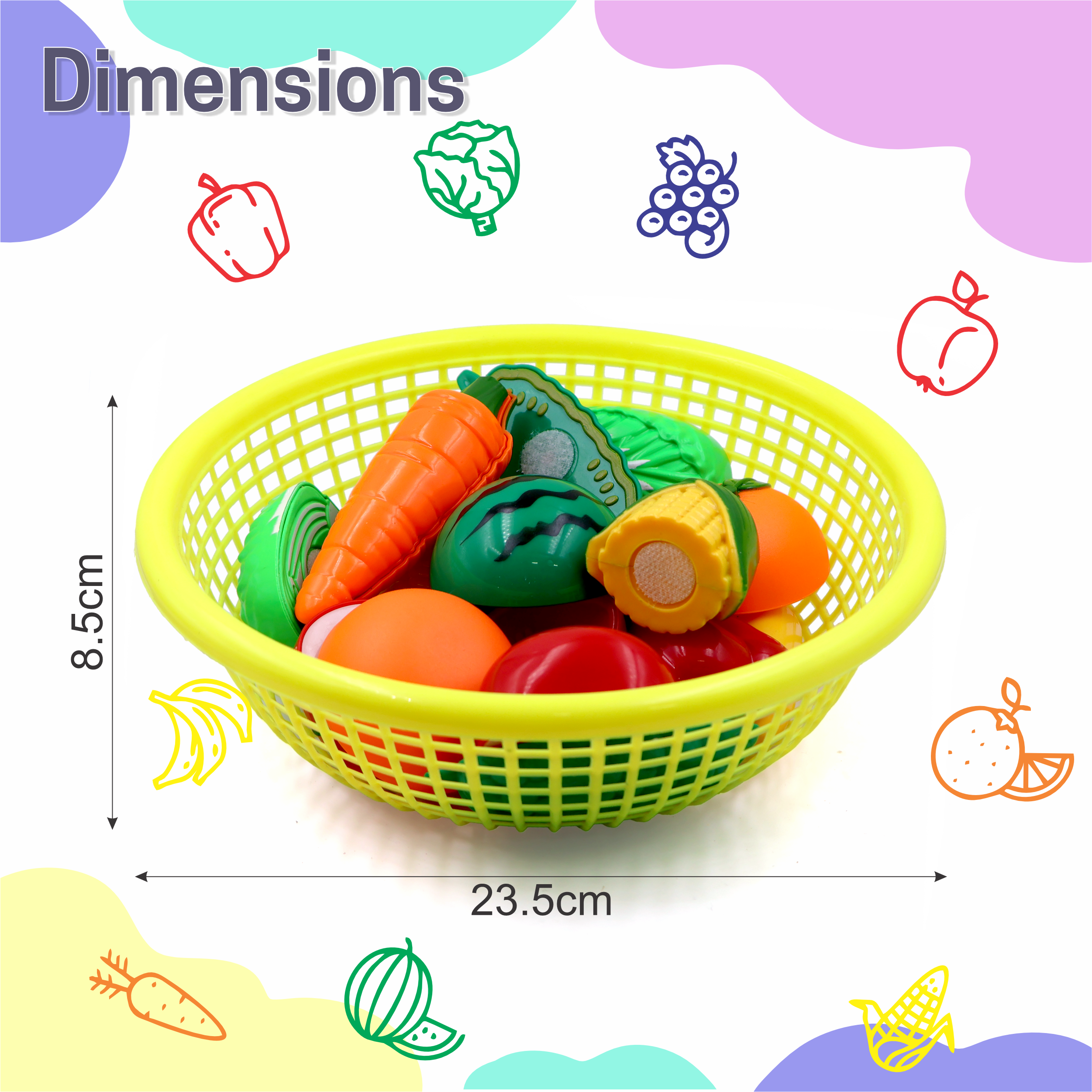 Vegetables & Fruits Basket chanak