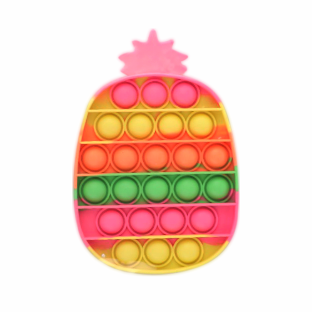 Chanak Silicone Pop It Fidget Puzzle Toys (Pineapple) Aditi Toys Pvt. Ltd.
