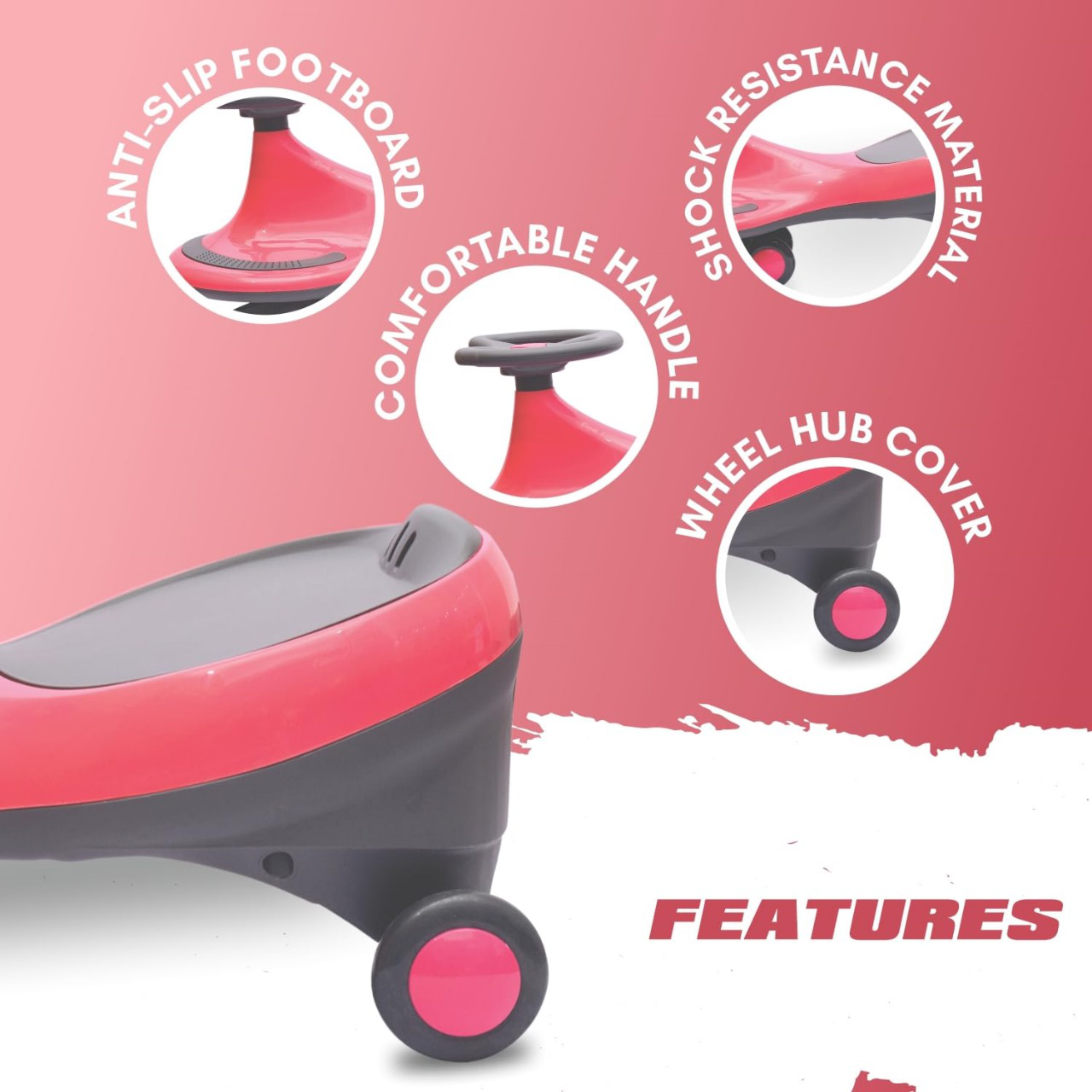 Chanak Kids Magic Car (Pink) chanak