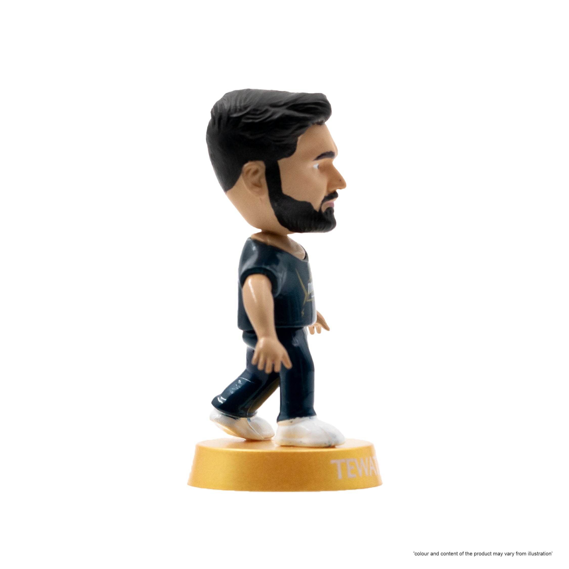 Chanak Cricket Icons Action Figure Rahul Tewatia Gujarat Titans Collectible Miniature Figurine, IPL Edition 360° Rotatable Head, GT Cricket Player for Fans & Kids, Perfect Gift & Collectors Pack of 1 chanak