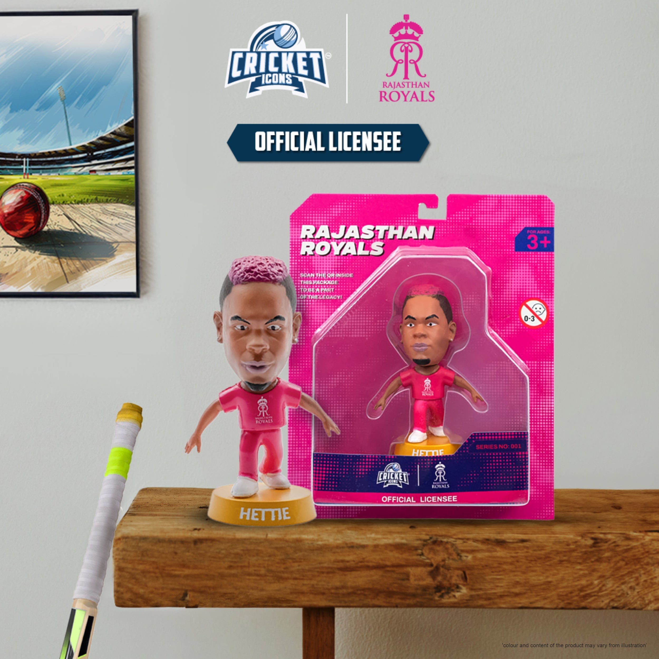 Cricket Icons RR miniature single pack Shimron Hetmyer chanak