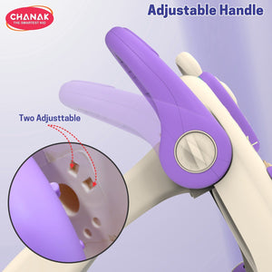 Chanak Happy Feet Baby Walker for 9+ Months, Adjustable Speed, Anti-Slip Wheels, Music & Activity Center, BPA-Free, Stable Design with Water Tank, Interactive Push Walker for Baby Boys & Girls chanak