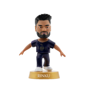 Chanak Cricket Icons Action Figure Rinku Singh Kolkata Knight Riders Collectible Miniature, IPL Edition 360° Rotatable Head, KKR Cricket Player for Fans & Kids, Perfect Gift & Collectors Pack of 1 chanak