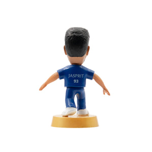 Chanak Cricket Icons Action Figure Jasprit Bumrah Mumbai Indians Collectible Miniature Figurine, IPL Edition with 360° Rotatable Head, MI Cricket Player for Fans & Kids, Gift & Collectors Pack of 1 chanak