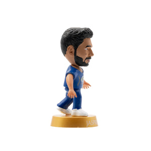 Chanak Cricket Icons Action Figure Jasprit Bumrah Mumbai Indians Collectible Miniature Figurine, IPL Edition with 360° Rotatable Head, MI Cricket Player for Fans & Kids, Gift & Collectors Pack of 1 chanak