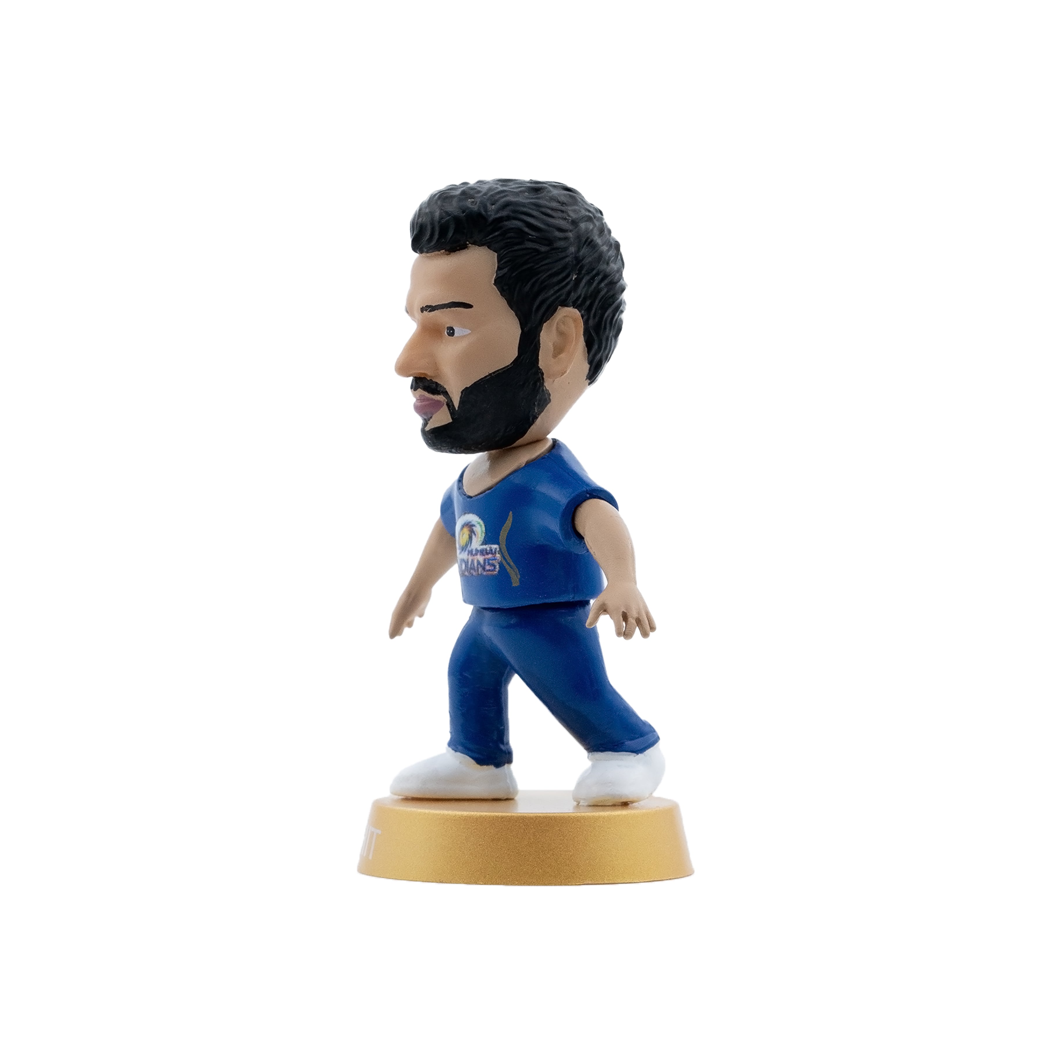 Chanak Cricket Icons Action Figure Rohit Sharma Mumbai Indians Collectible Miniature, IPL Edition with 360° Rotatable Head, MI Cricket Player for Fans & Kids, Gift & Collectors Pack of 1 chanak