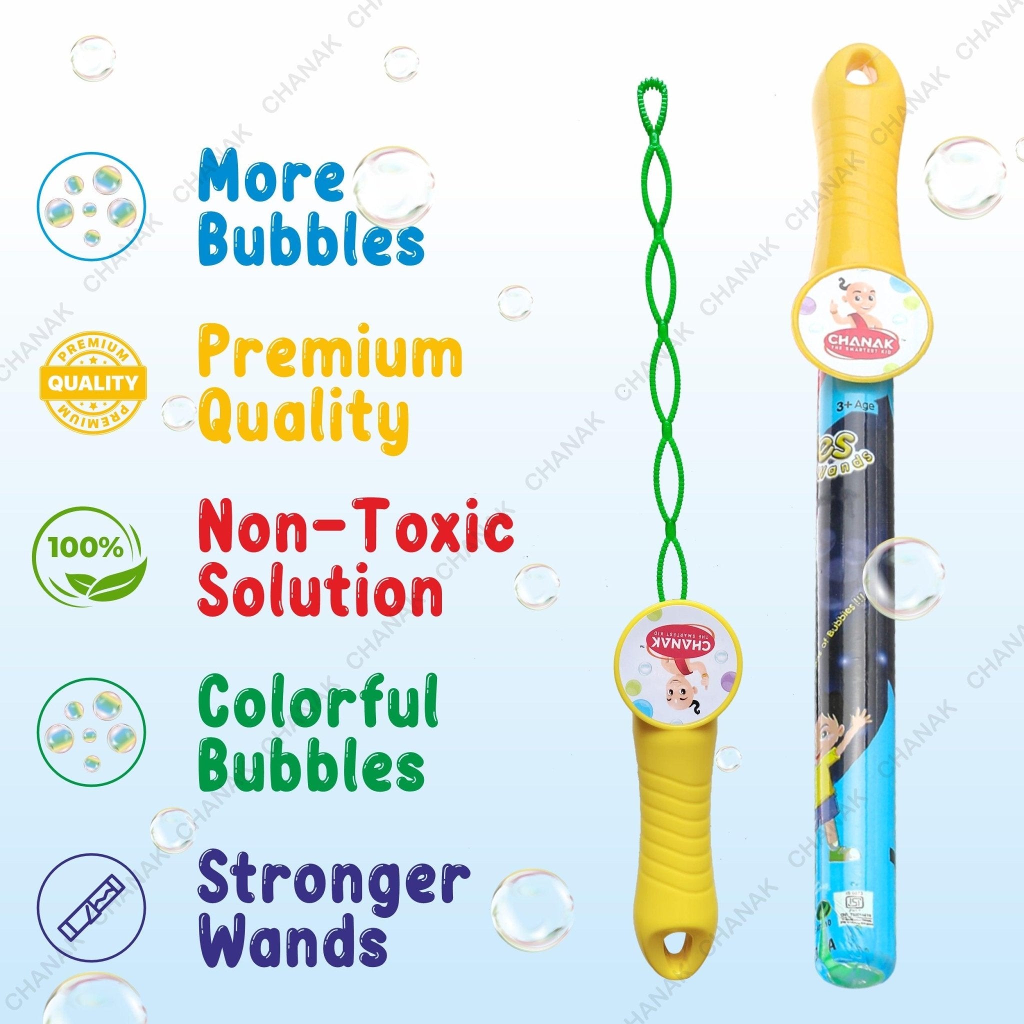 Chanak's Premium Bubble Wands for Kids - chanak
