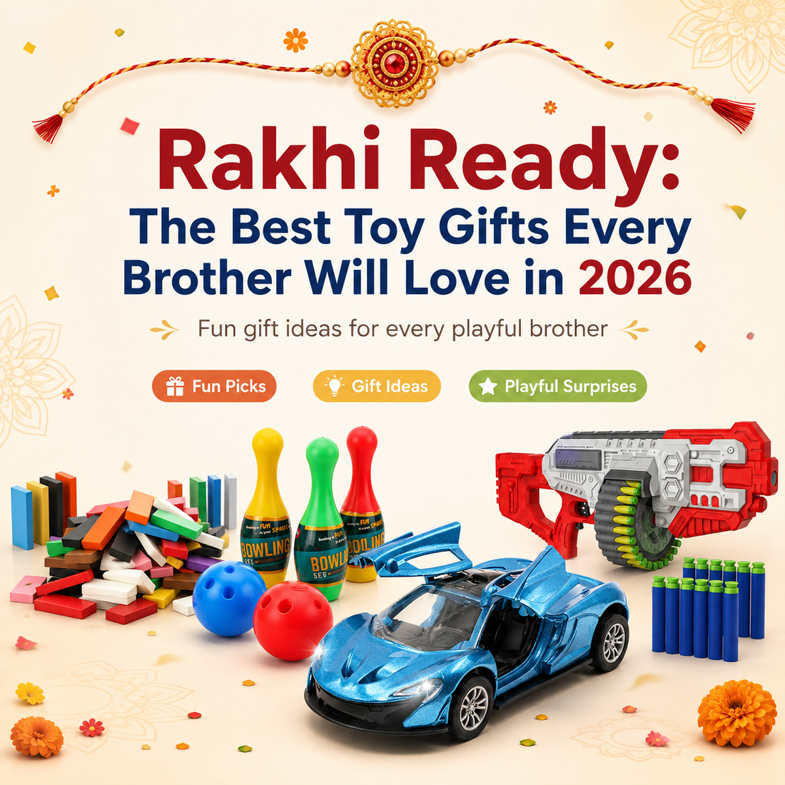 Rakhi Ready: The Best Toy Gifts Every Brother Will Love in 2026