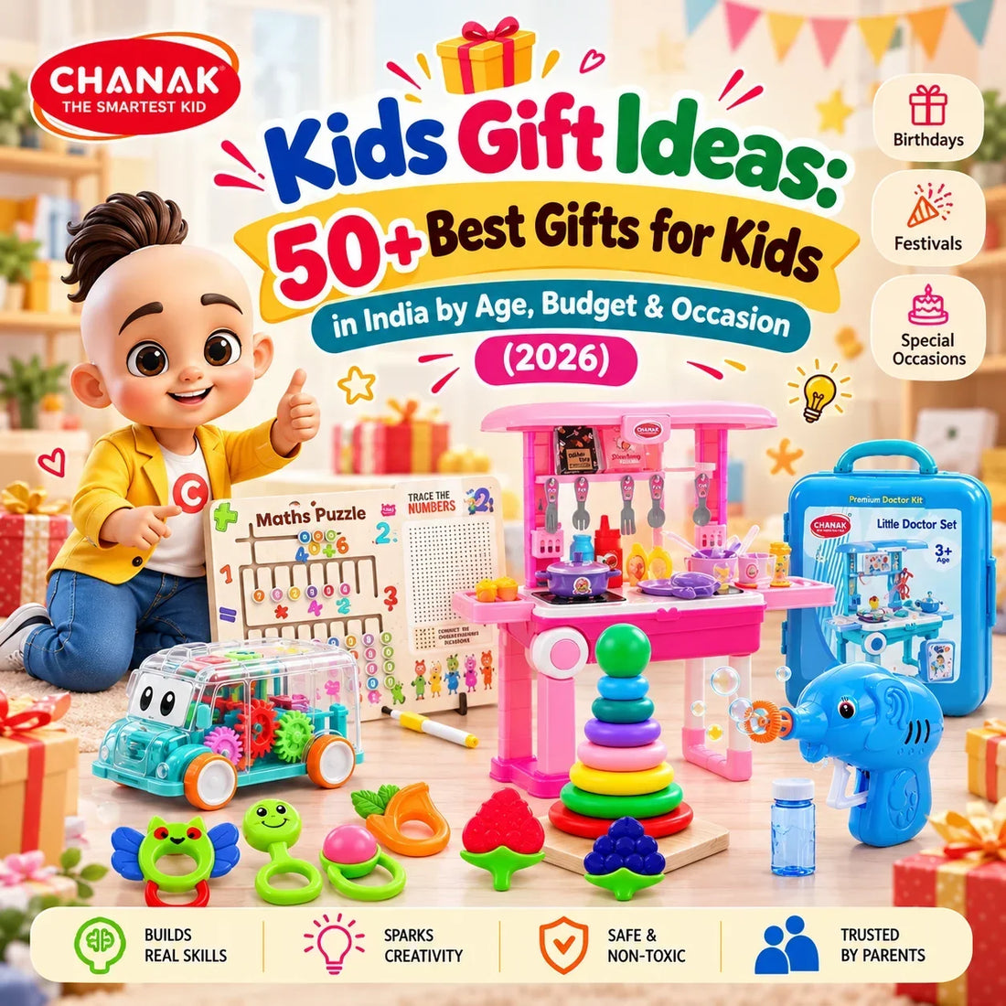 Kids Gift Ideas: 50+ Best Gifts by Age, Budget & Occasion