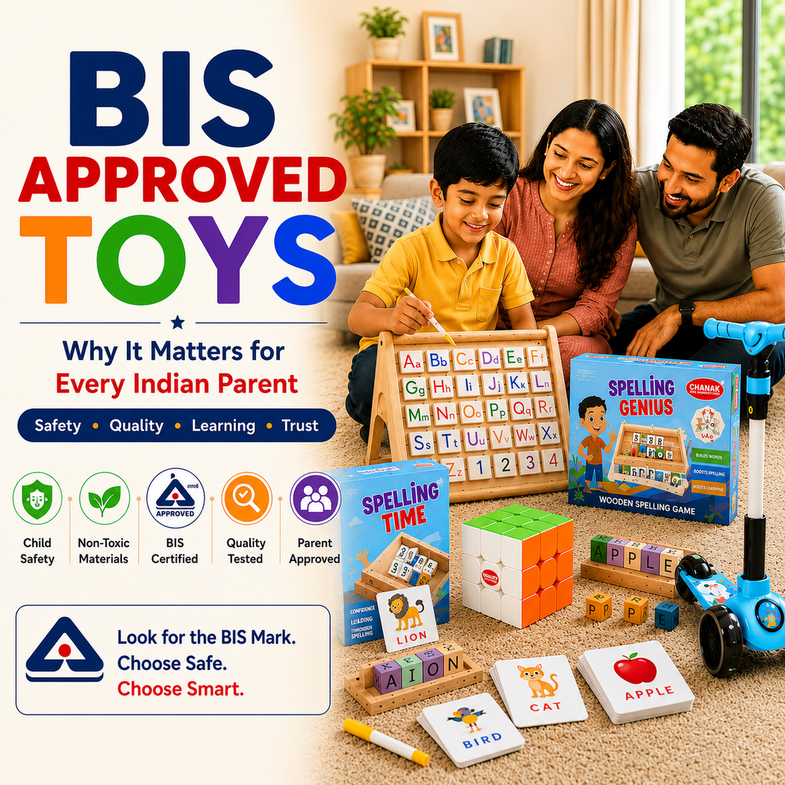 BIS Approved Toys: Why It Matters for Every Indian Parent